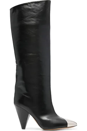 Isabel Marant Lilezio 95mm leather knee-high boots