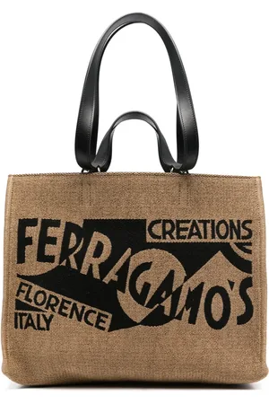 Salvatore Ferragamo Medium logo tote bag