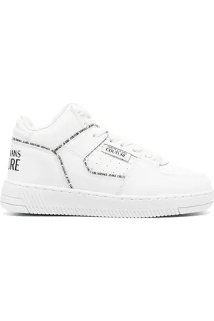 VERSACE Meyssa logo-print high-top sneakers