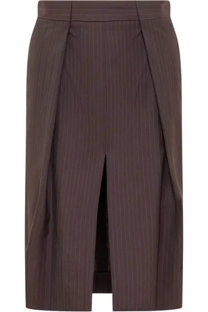 Victoria Beckham Front-slit skirt