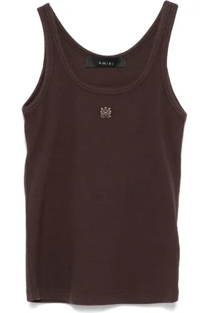 AMIRI Logo-plaque tank top