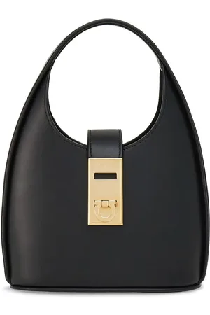 Salvatore Ferragamo Mini Gancini-buckle leather hobo bag