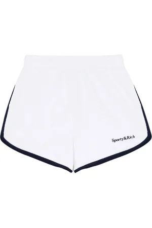 Sporty & Rich Contrasting trim mini shorts