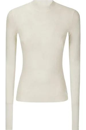 Marine Serre Monogram-pattern flocked top