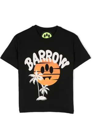 BARROW Graphic-print cotton T-shirt