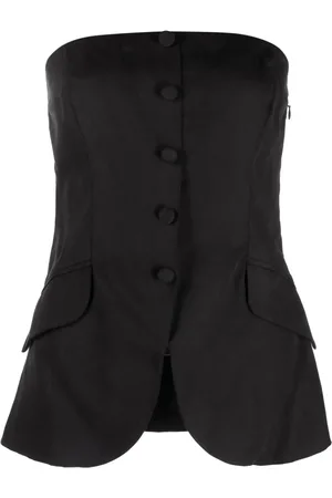 Reformation Tonya strapless blazer top