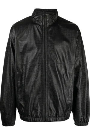 Givenchy Embossed-4G leather jacket