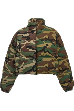 Vetements Camouflage puffer jacket