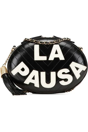 CHANEL 2018-2019 Chevron Lambskin La Pausa Evening Bag crossbody bag