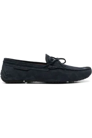 Fratelli Rossetti Tassel-detail suede boat shoes
