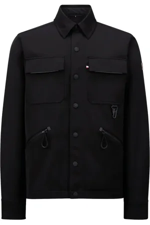 Moncler Logo-patch shirt jacket