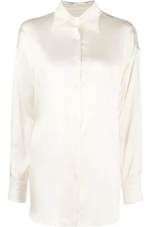 Tom Ford Pointed-collar long-sleeved shirt