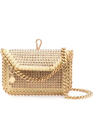Stella McCartney Falabella crystal-embellished wallet
