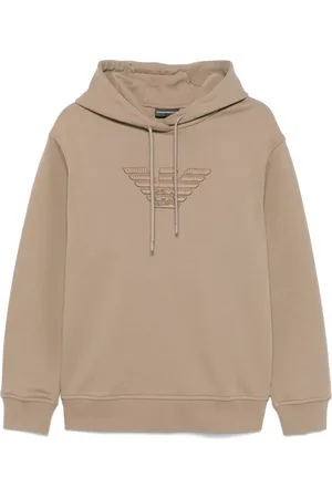 Emporio Armani Logo-embroidered hoodie