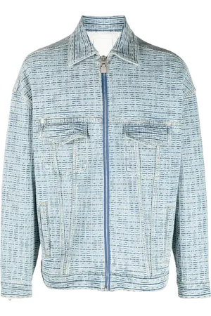 Givenchy 4G-embossed denim jacket