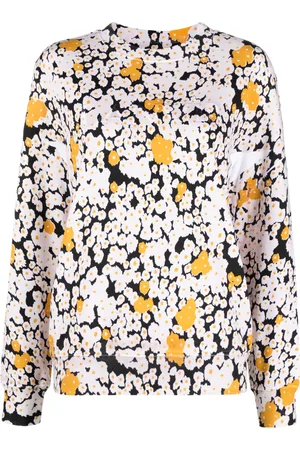 Lanvin Floral-print cotton sweatshirt