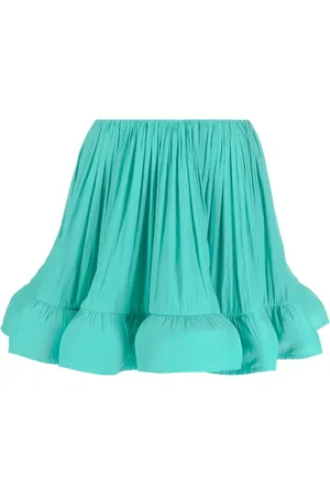 Lanvin Ruffled flared miniskirt