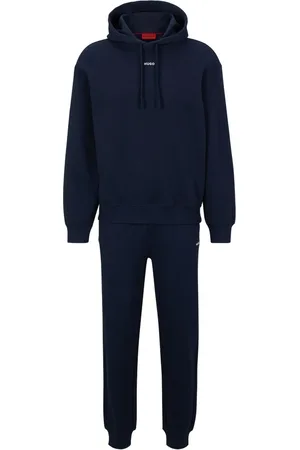 HUGO BOSS Logo-print cotton hoodie