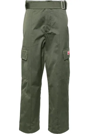 Kenzo Army mid-rise cargo trousers