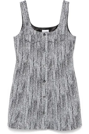 Ganni Tweed mini dress