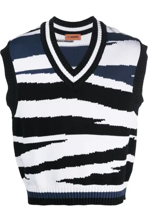 Missoni V-neck knitted vest top