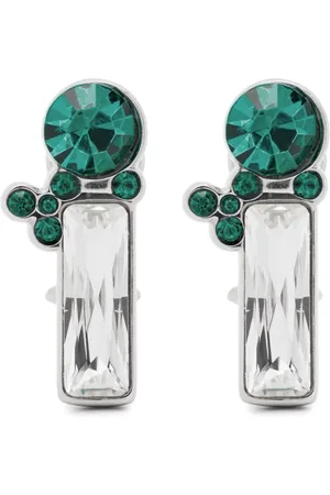Jil Sander Crystal-embellished earrings