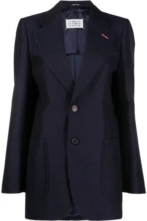 Maison Margiela Single-breasted mohair blazer