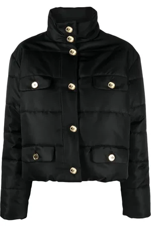 Moschino Button-up puffer jacket