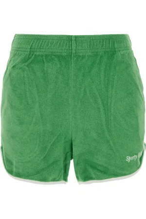 Sporty & Rich Contrasting-trim shorts