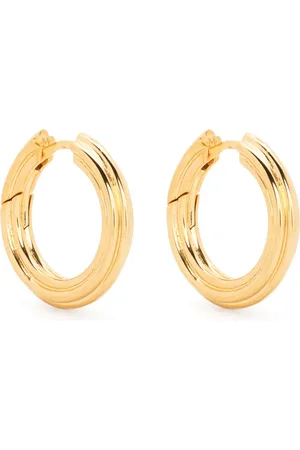 Missoma Ridge medium hoop earrings