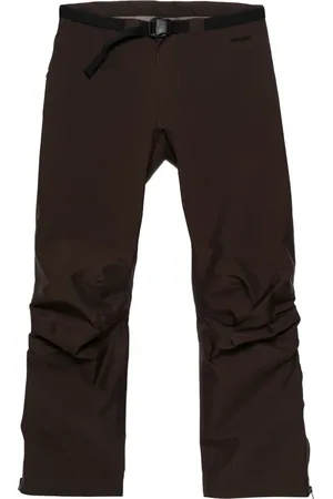 GR10K Belted straight-leg trousers