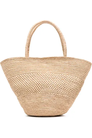 The Row Emilie raffia tote bag