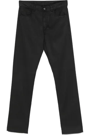 CANALI Logo-patch trousers