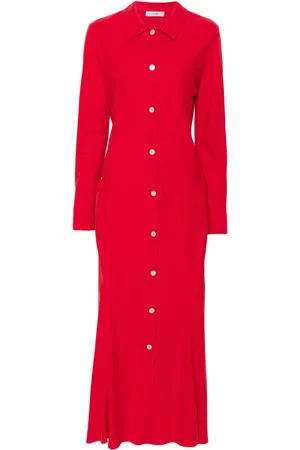 The Row Myra silk maxi dress
