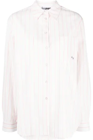 Opéra Sport Stripe-print cotton shirt