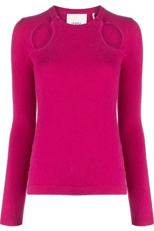 Isabel Marant Velen cut-out cashmere top