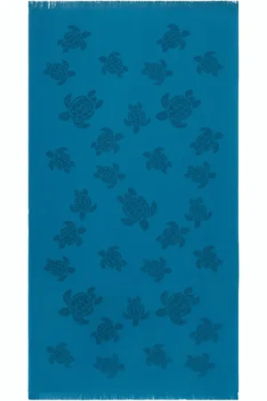 Vilebrequin Turtles Jacquard beach towel