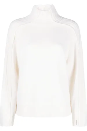 Calvin Klein Mock-neck wool jumper