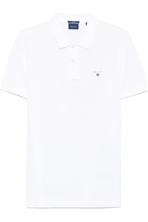 GANT Logo-embroidered polo shirt
