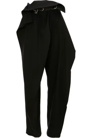 J.W.Anderson Fold-over tapered trousers