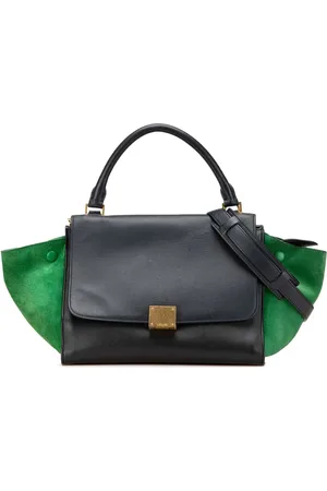Céline 2014 Medium Tricolor Leather Trapeze satchel