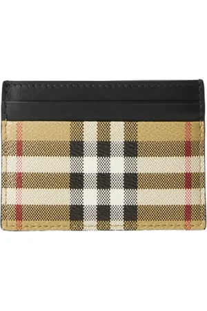 Burberry Check card holder