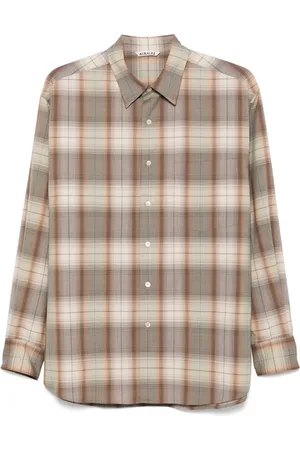 Auralee Checked shirt