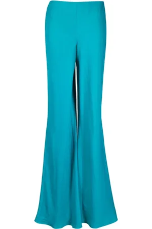 Alberta Ferretti High-rise flared trousers