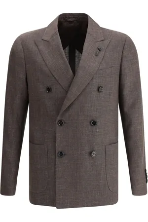 LARDINI Double-breasted blazer