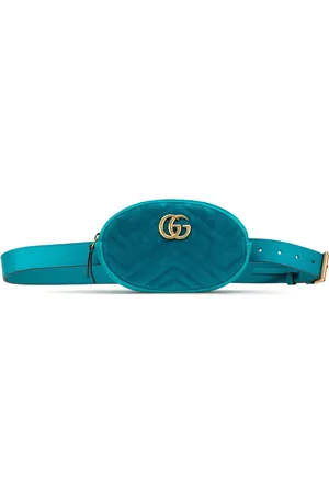 Gucci 2016-2024 GG Marmont Velvet Matelasse belt bag