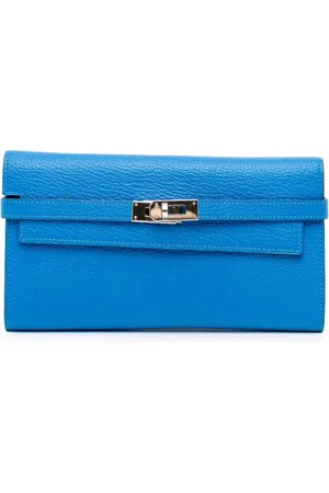 Hermès 2017 Chevre Mysore Kelly Longue Wallet long wallets