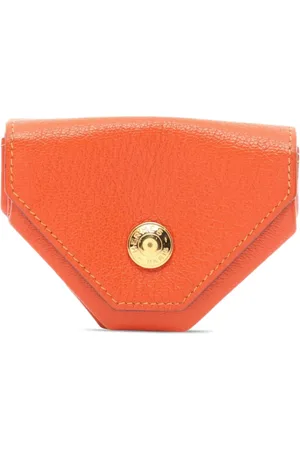 Hermès 2002 Chevre Le Vin Quatre Purse coin pouch