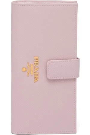 Prada Logo-lettering Saffiano wallet