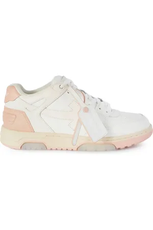 OFF-WHITE Out Of Office leather sneakers